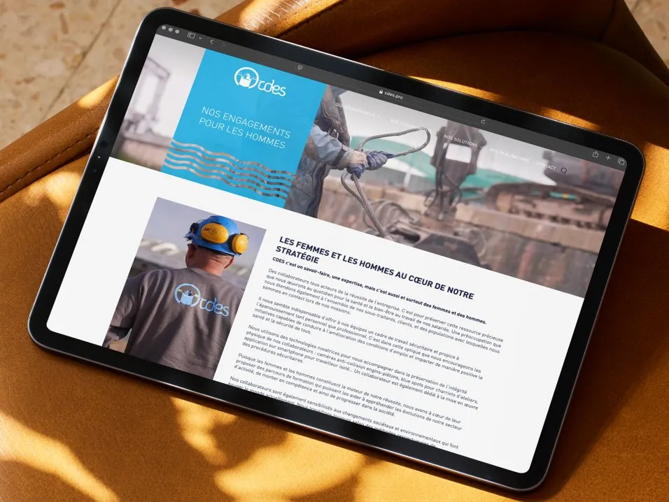 Un partenariat global pour valoriser l’expertise de CDES Un partenariat global pour valoriser l’expertise de CDES