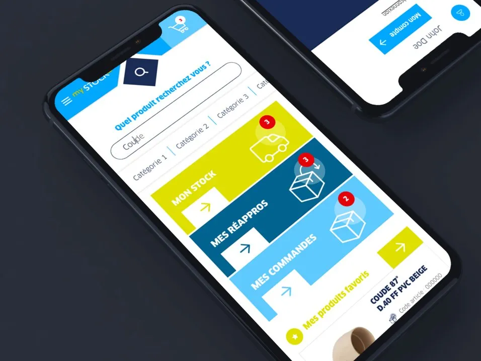 Gestion des stocks et des commandes en mobilité